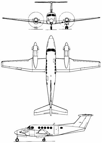 Beech Model 200 Super King Air / C-12 (USA) (1972)