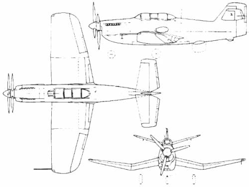 Blackburn B-54 / Y.A.5, B-88 (England) (1949)