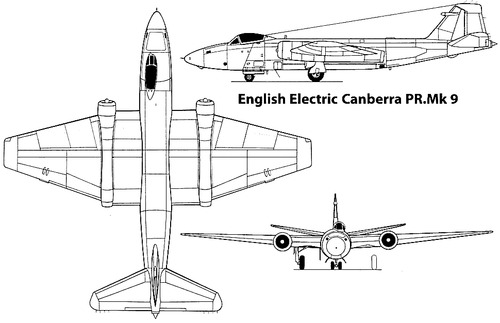 English Electric Canberra PR.9