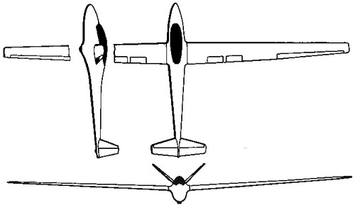 Glasflugel H-101 Salto