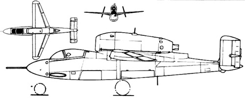 Heinkel He 162A-1 Spatz