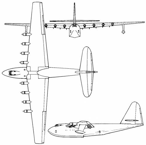 Hughes H-4 / HFB-1 Hercules (USA) (1947)