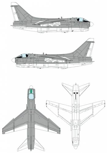 Ling-Temco-Vought A-7E Corsair II
