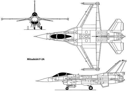 Mitsubishi F-2A (F-16)