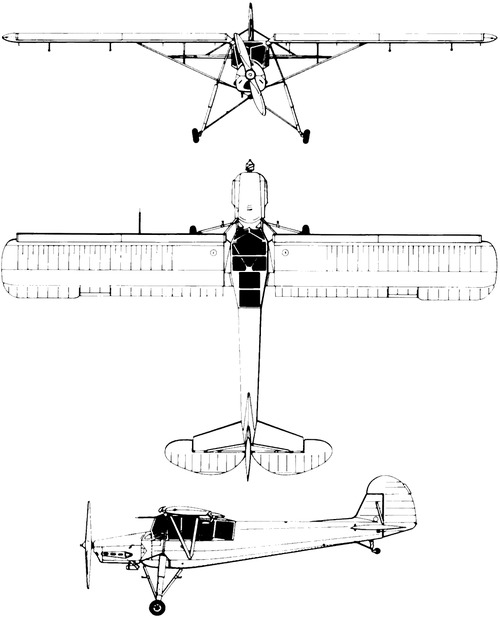 Mraz K.65 Cap (Fieseler Fi 156 Storch)