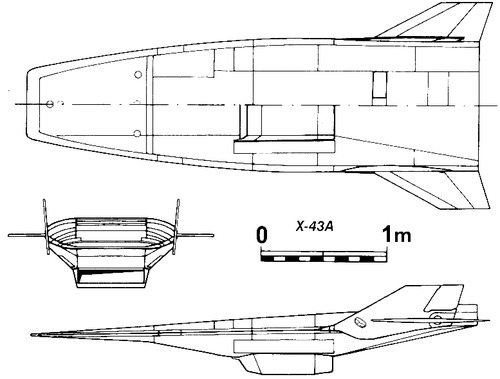 NASA X-43A Hypersonic Scramjet