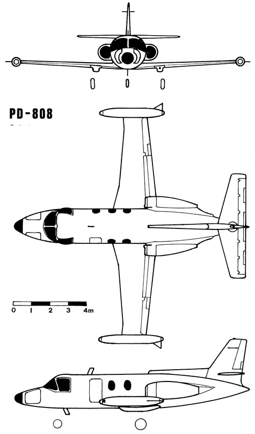 Piaggio-Douglas PD.808 Vespa Jet