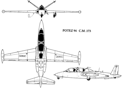 Potez 94 CM-173 Super Magister