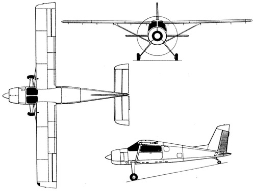 PZL-105 Flaming