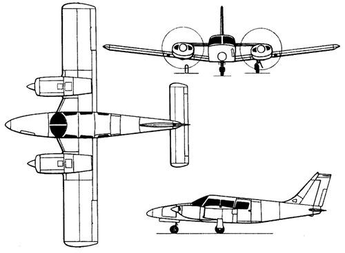 PZL M20TC Gemini (Piper PA-34 Seneca)