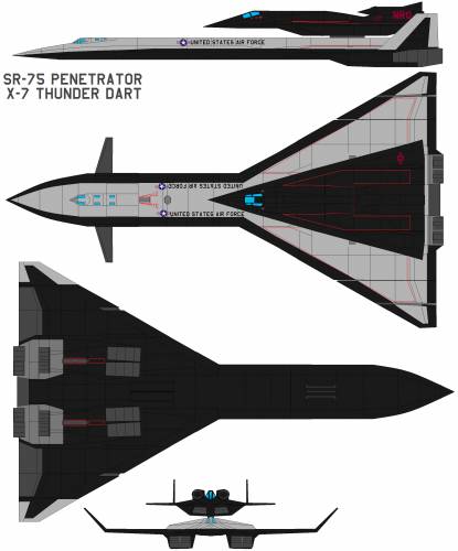 SR-75 Penetrator X-7 Thunder Dart