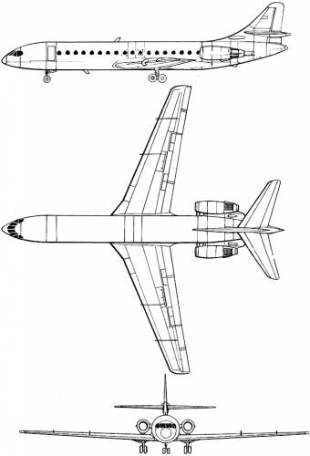 Sud Aviation Super-Caravelle 10 B3