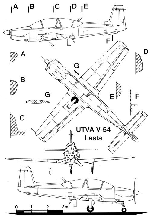 UTVA V-54 Lasta