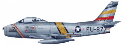 North American F-86F Sabre Jet