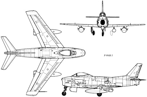 North American F-86H-5 Sabre