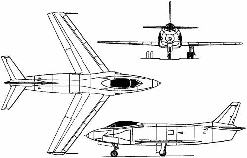 North American F-93 (USA) (1950)