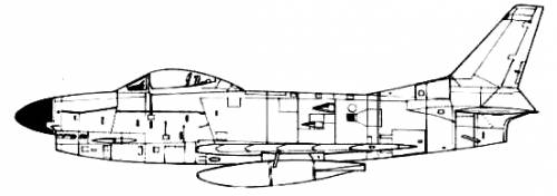 North American RF-86K Sabre