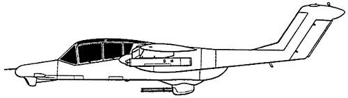 North American Rockwell OV-10D Bronco