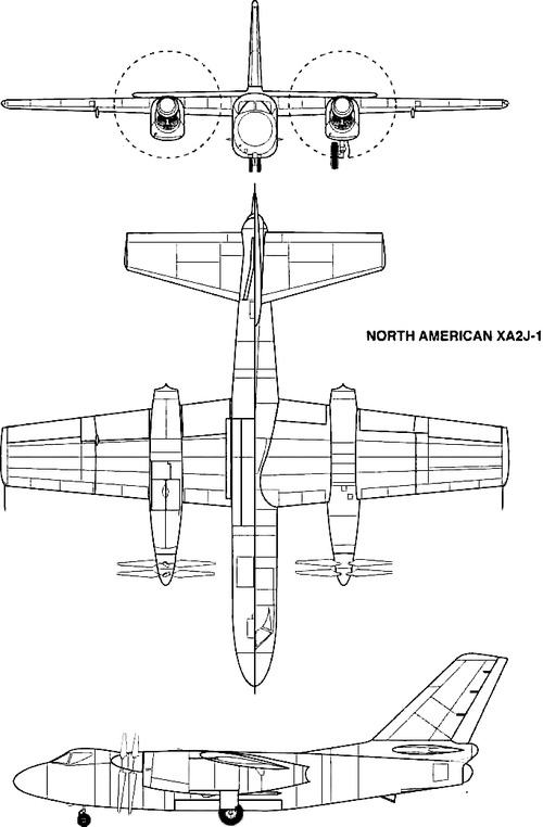 North American XA2J-1 Super Savage