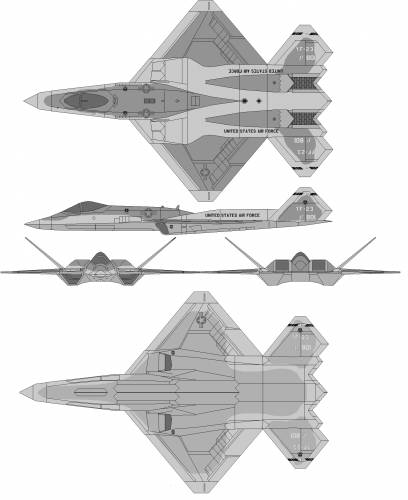Northrop YF-23 Black Widow II