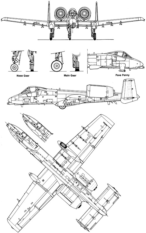 Republic A-10A Thunderbolt II