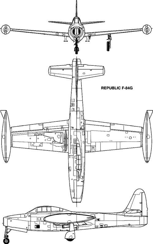Republic F-84G Thunderjet