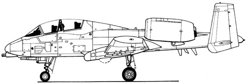 Republic NAW A-10A Thunderbolt II