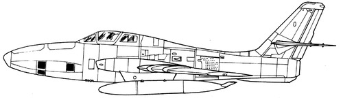 Republic RF-84F Thunderstreak