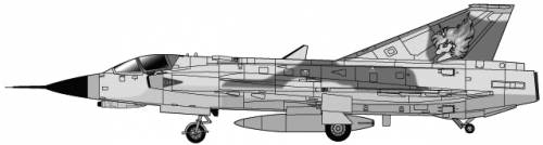 SAAB J 35J Draken