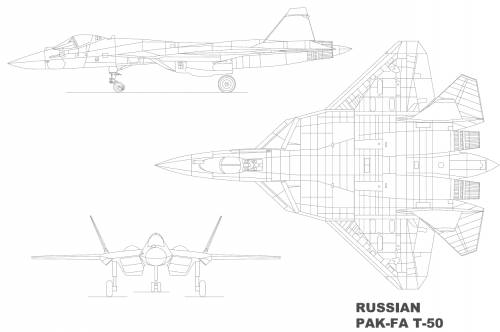 Sukhoi PAK-FA T-50