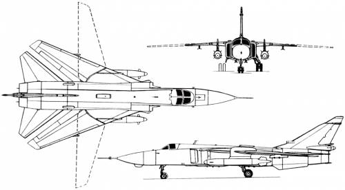 Sukhoi Su-24 (Russia) (1970)