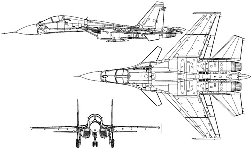 Sukhoi Su-27 KUB Flanker (Su-33)