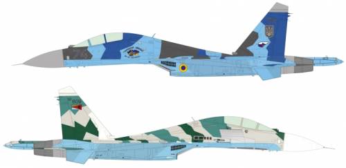 Sukhoi Su-27 UB Flanker C