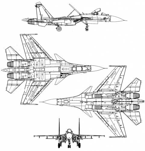 Sukhoi Su-27K (Flanker)