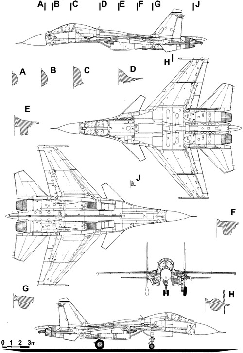 Sukhoi Su-27KUB Flanker