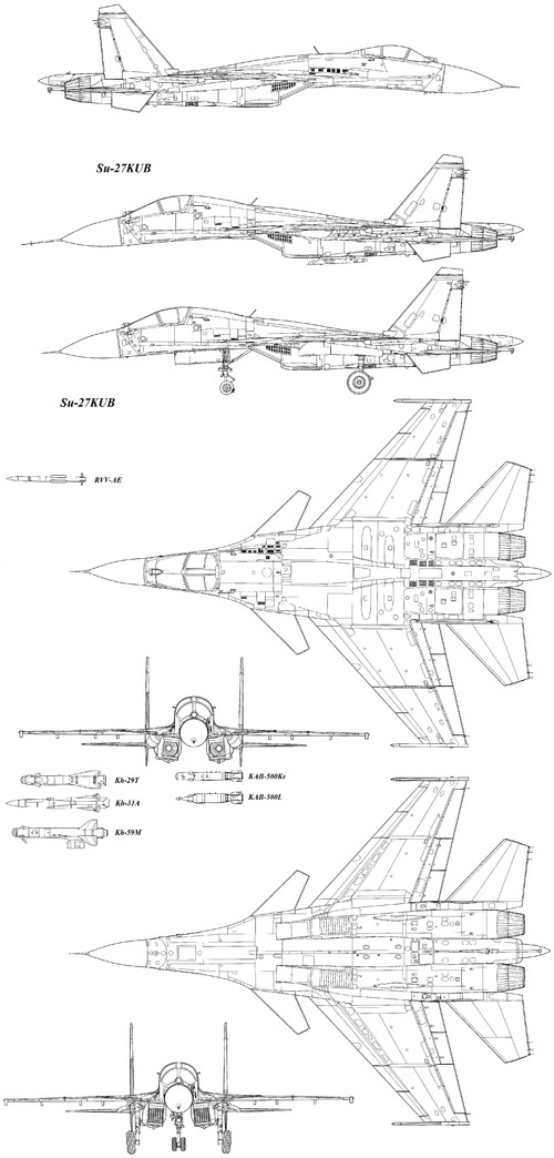 Sukhoi Su-27KUB Flanker