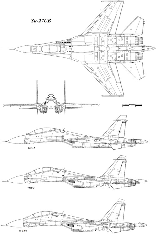 Sukhoi Su-27UB Flanker
