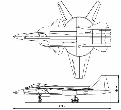 Sukhoi Su-41 (multifunctional interceptor project)