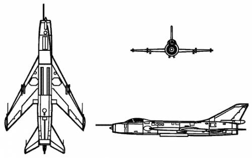 Sukhoi Su-7 Fitter A
