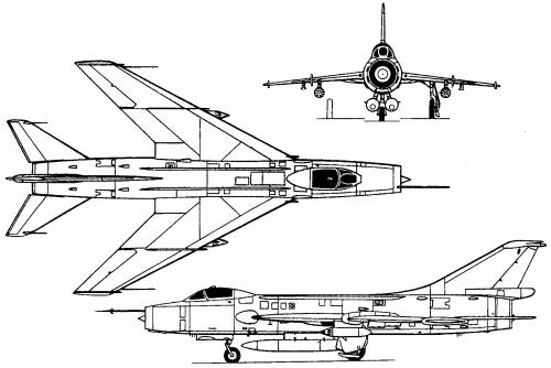 Sukhoi Su-7B (Russia) (1959)
