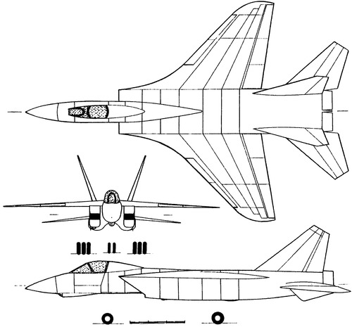 Sukhoi T-10-2 (1971)