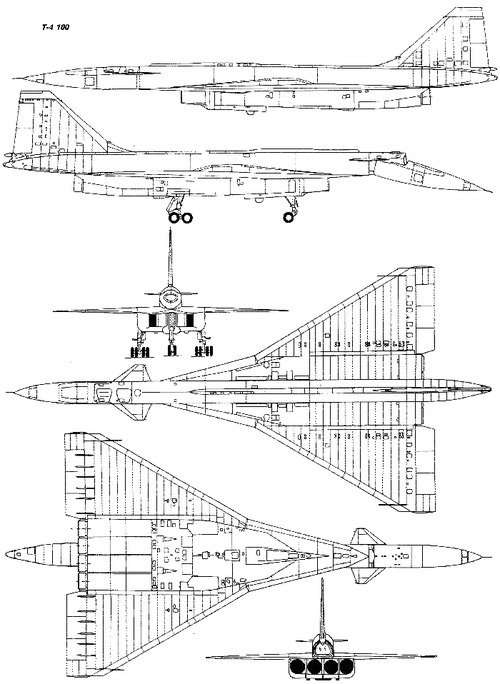 Sukhoi T-4 (Aircraft 100)