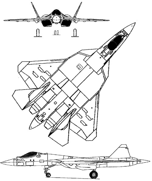 Sukhoi T-50-6