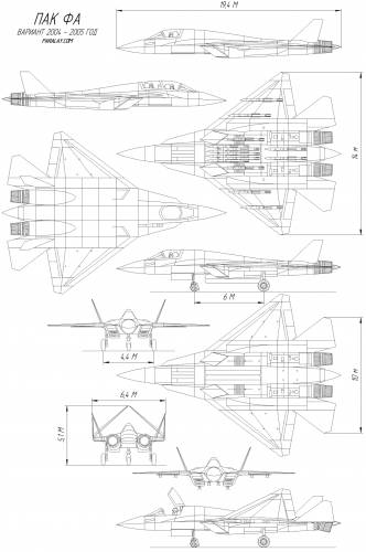 Sukoi PakFa Su-50