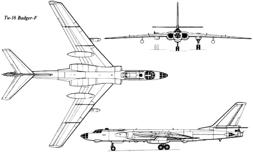 Tupolev Tu-16 Badger F