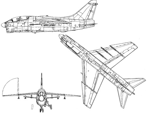Vought A-7K Corsair II