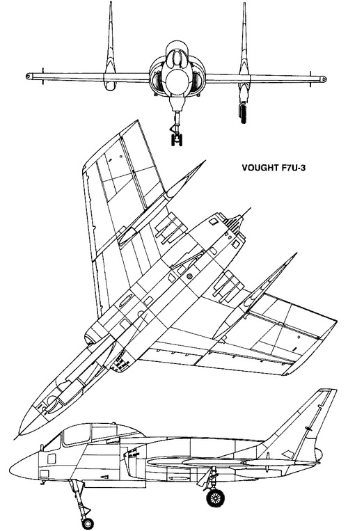Vought F7U-3 Cutlass