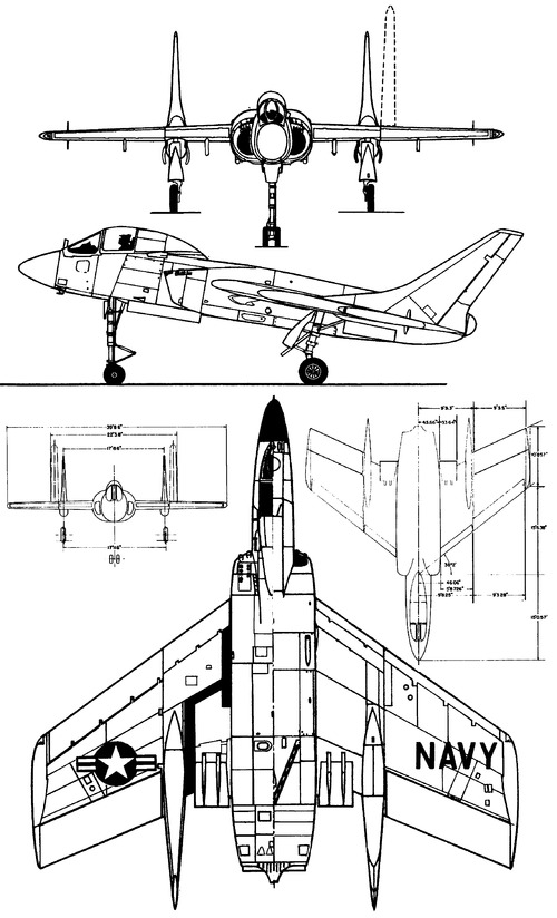 Vought F7U-3 Cutlass