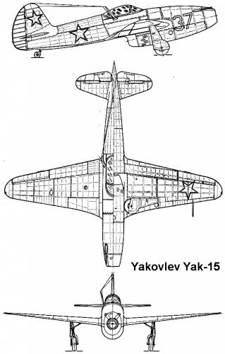 Yakovlev Yak-15 (Feather)