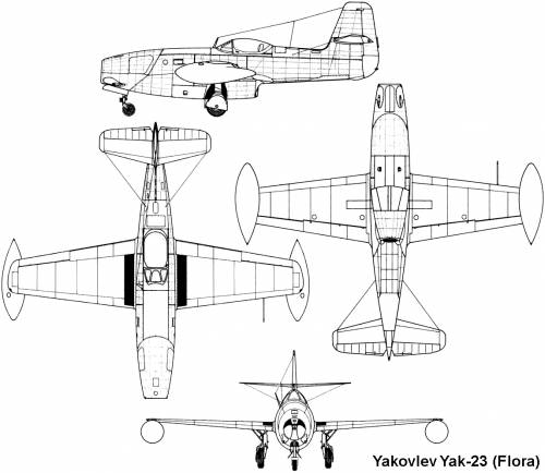 Yakovlev Yak-23 (Flora)